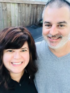 Me and Jason the morning of my surgery.